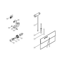 Stihl TS410 Tools & Extras