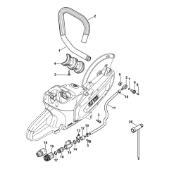 Stihl TSA230 Handlebar Parts