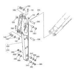 Dipper Arm Assembly for U35-3