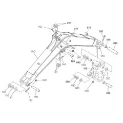 Boom Assembly for Kubota U35-3a