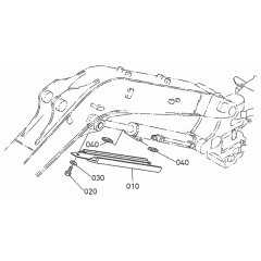 Cylinder Cover for Kubota U35S