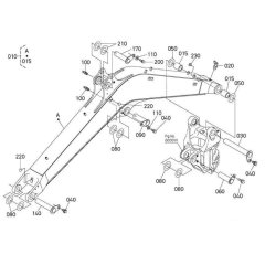 Boom Assembly for Kubota U48-4