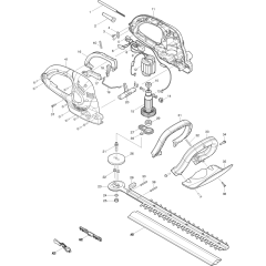 Makita UH4860 Assembly
