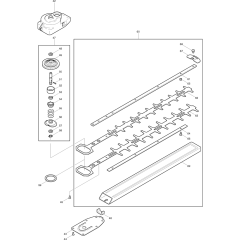 Gear & Mounting Bar Assembly