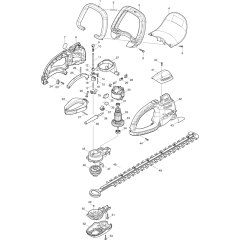 Makita UH6580/2 Assembly