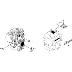 Decal Assembly for Honda UMK425LE