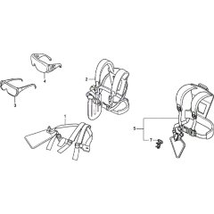Shoulder Strap for Honda UMK425LE
