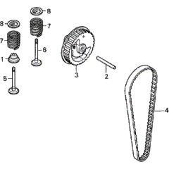 Camshaft, Pulley Assembly