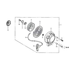Recoil Starter for Honda UMK425LE