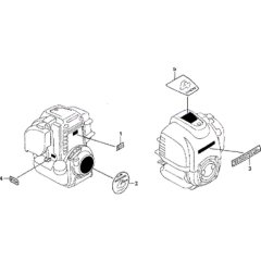 Decal Assembly for Honda UMK435UE