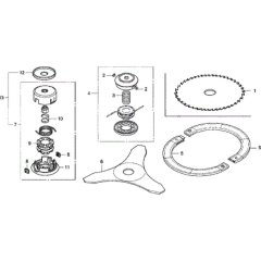 Nylon Head & Blade Assembly