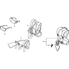 Shoulder Strap for Honda UMK435UE