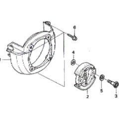 Fan Cover & Clutch Assembly