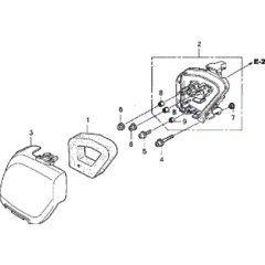 Air Cleaner for Honda UMK435UE