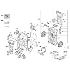 Bosch UniversalAquatak 135 Assembly