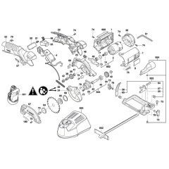 Circular Saw Assembly for Bosch