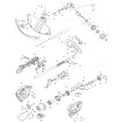 Makita UR007G Trimmer Assembly
