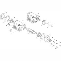 Vibrator Assembly for Belle PCLX1240E