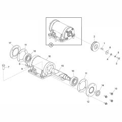 Vibrator Unit for Belle PCLX320-400