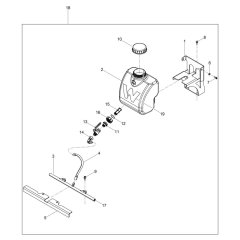 Water System for Wacker VP1550Aw