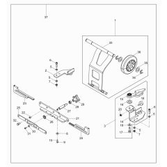 Wheel Assembly for Wacker VP2050Aw