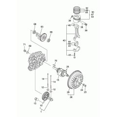 Crankshaft, Piston Assembly
