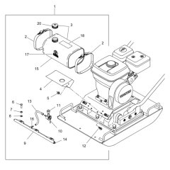 Water System for Wacker VPG170A