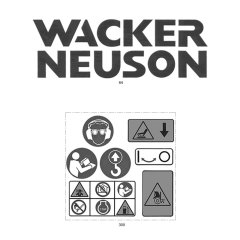 Decals for Wacker VPY70