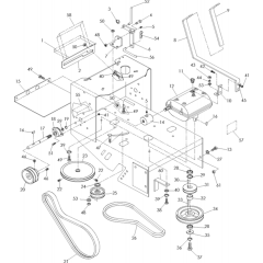Chassis & Frame for W3613P