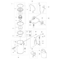 Tank Assembly for Husqvarna