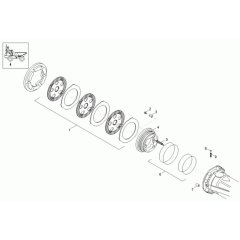 Brake Assembly for Wacker