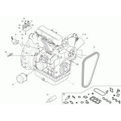 Engine Assembly for Neuson 1001