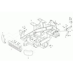Rear Frame Assembly Neuson 1501