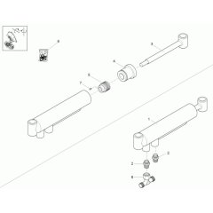 Boom Offset Cylinder Assembly