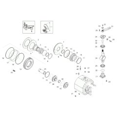 Brake Assembly for Wacker