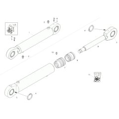 Tilt Ram Assembly