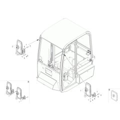 Mirror Assembly for Wacker