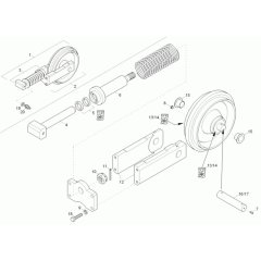 Track Tensioner for Wacker 38Z3