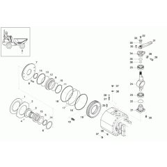 Brake Assembly for Wacker 5001