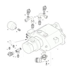 Hydraulic Pump for Wacker 50Z3