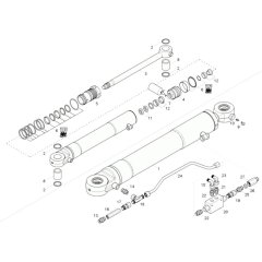 Boom Offset Cylinder Assembly