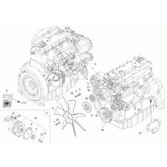 Engine Assembly for Wacker 6001