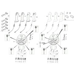 Joystick Assembly for Wacker 75Z3