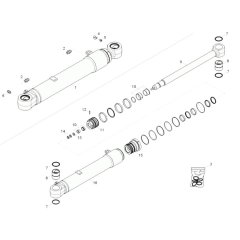 Boom Offset Cylinder Assembly