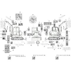 Wacker 75Z3 Decals