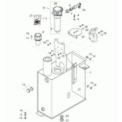 Hydraulic Tank Assembly