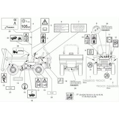 Decals for Neuson 9001 Dumper