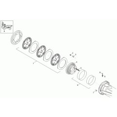 Brake Assembly for Wacker