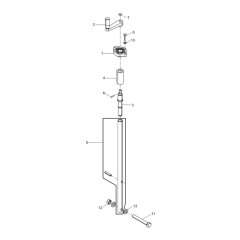Spindle Assembly for Wacker BFS 1345
