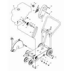 Drive Assembly for Wacker BFS 80
